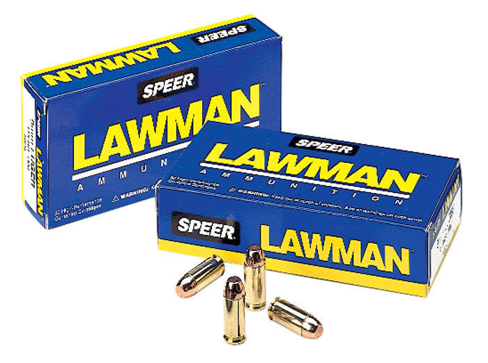 Ammunition CCI   Speer 506 ft lbs 357Sig SPEER 54232 LAWMAN CF 357S     125 TMJ       50/20